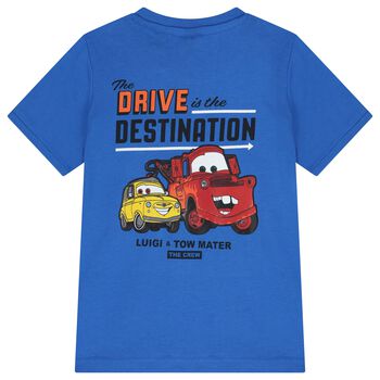 Boys Blue Disney T-Shirt