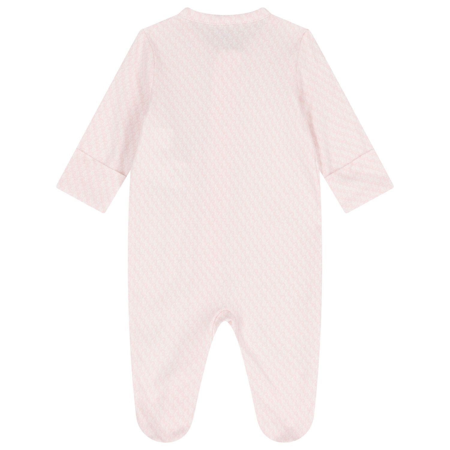 Baby Girls Pink & White Logo Babygrow Gift Set, 1, hi-res image number null