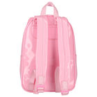 Girls Pink Logo & Star Backpack, 1, hi-res