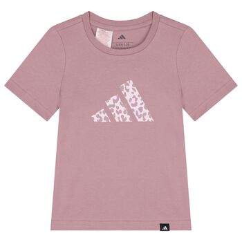 Girls Pink Logo T-Shirt