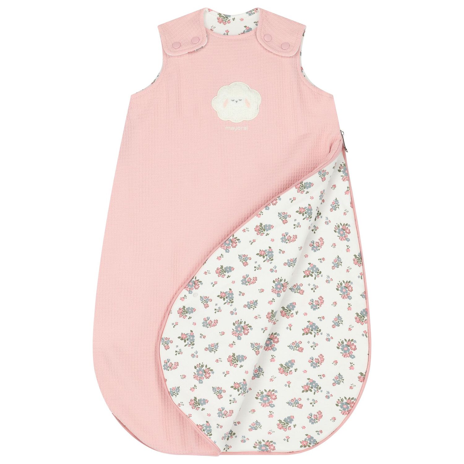 Baby Girls Pink Bunny Sleeping Bag, 2, hi-res image number null