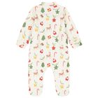 Baby Boys Ivory Festive Babygrow Set, 1, hi-res