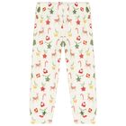 Boys Ivory Festive Pyjamas, 1, hi-res