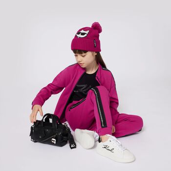 حقيبة يد جلدية سوداء للبنات