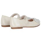 حذاء بنات بفيونكة باللون العاجي, 3, hi-res