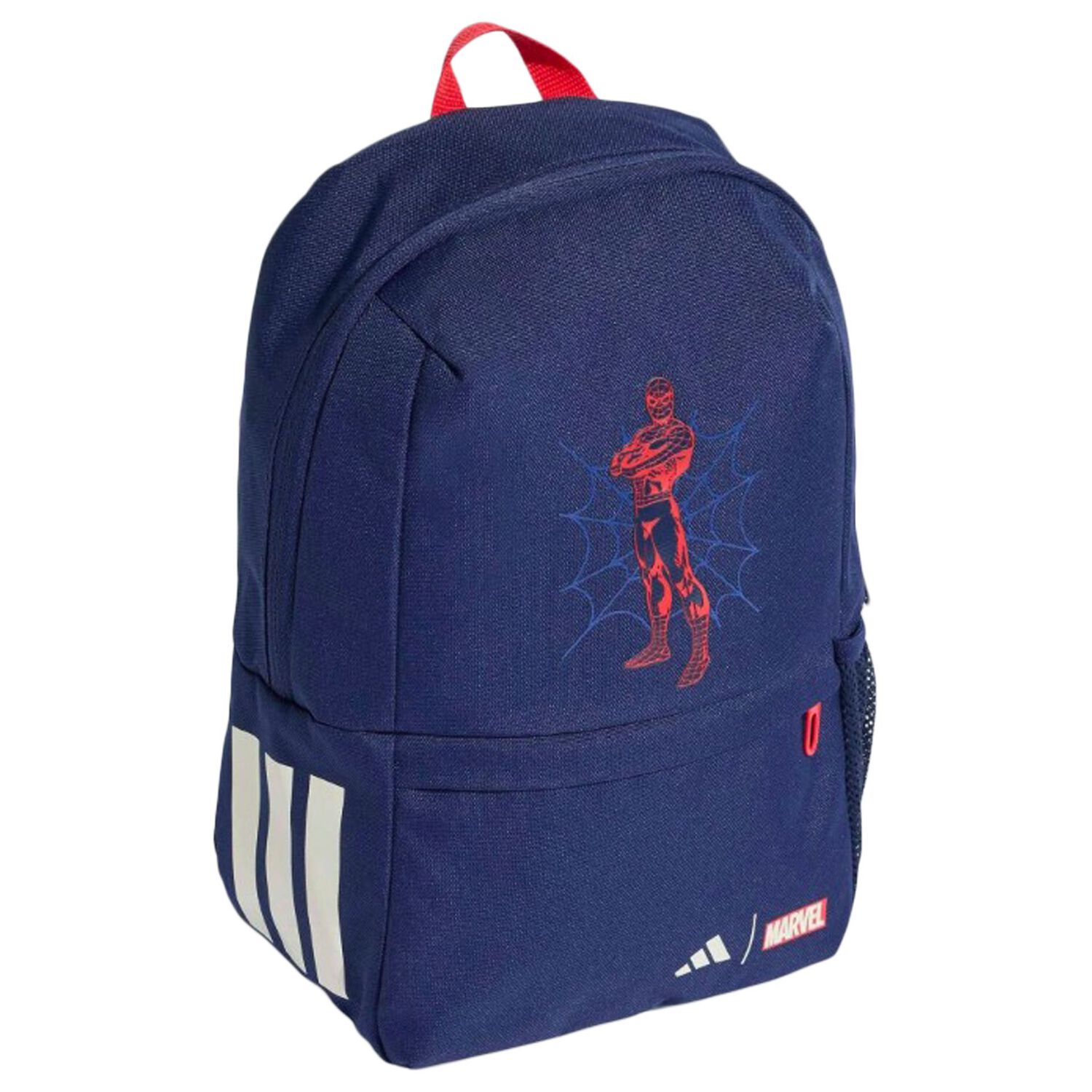 Boys Navy Blue Logo Marvel Backpack, 1, hi-res