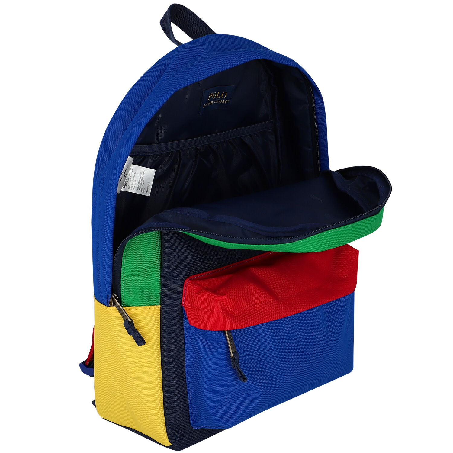 حقيبة ظهر بالشعار باللون الوردى, 3, hi-res