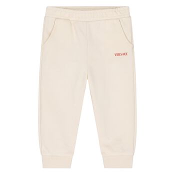 Younger Ivory Logo Joggers