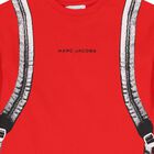 قميص ظهر بأكمام طويلة وشعار أحمر للأولاد, 1, hi-res