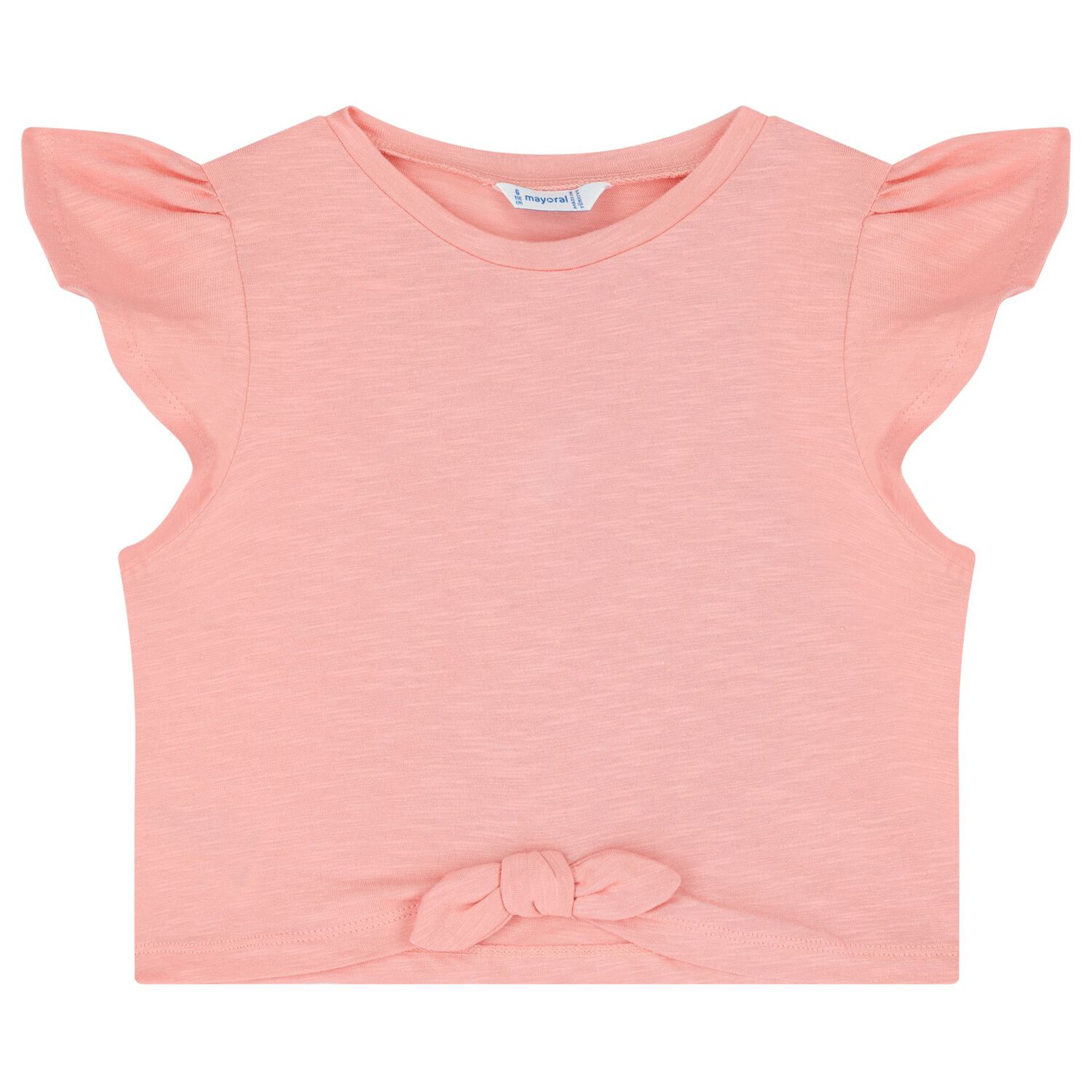 طقم شورت بنات بطبعة متعرجة باللون الوردي, 1, hi-res image number null