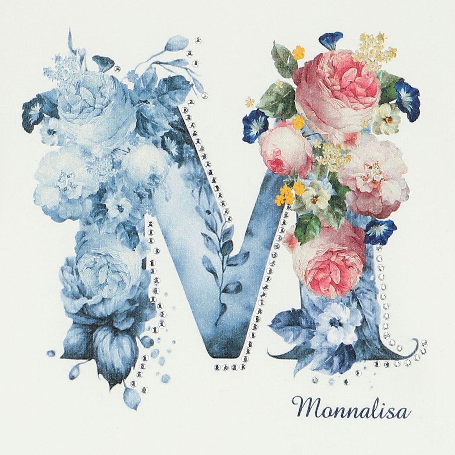 Girls Ivory Diamante Long Sleeve Top, 1, hi-res image number null