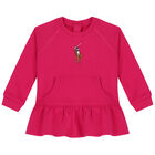 طقم ليغينو باللون الزهرى والكحلي للفتيات الصغيرات, 1, hi-res