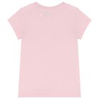 Girls Pink Logo T-Shirt, 1, hi-res