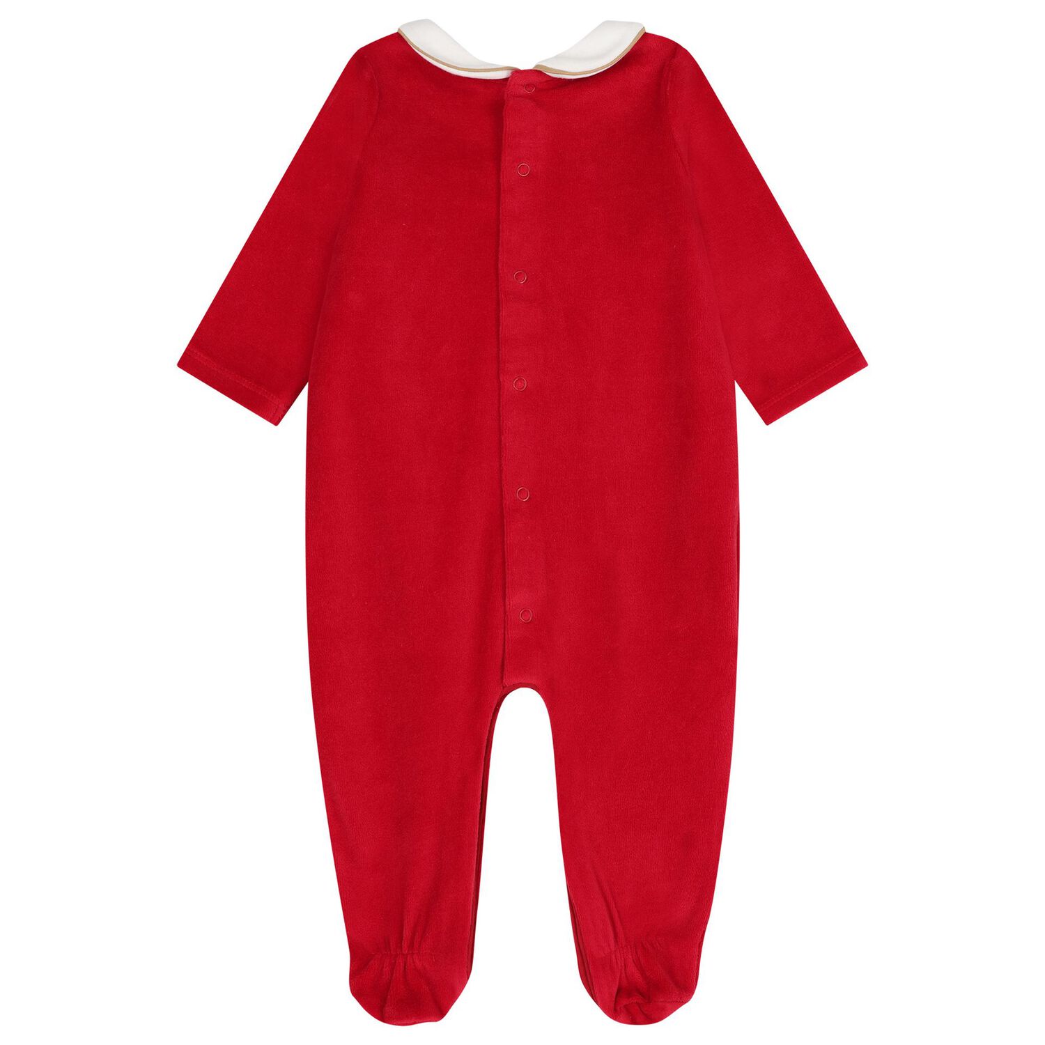 Baby Girls White & Red Babygrows ( 2-Pack ), 2, hi-res