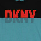 Boys Blue & Black Logo Long Sleeve Top, 1, hi-res