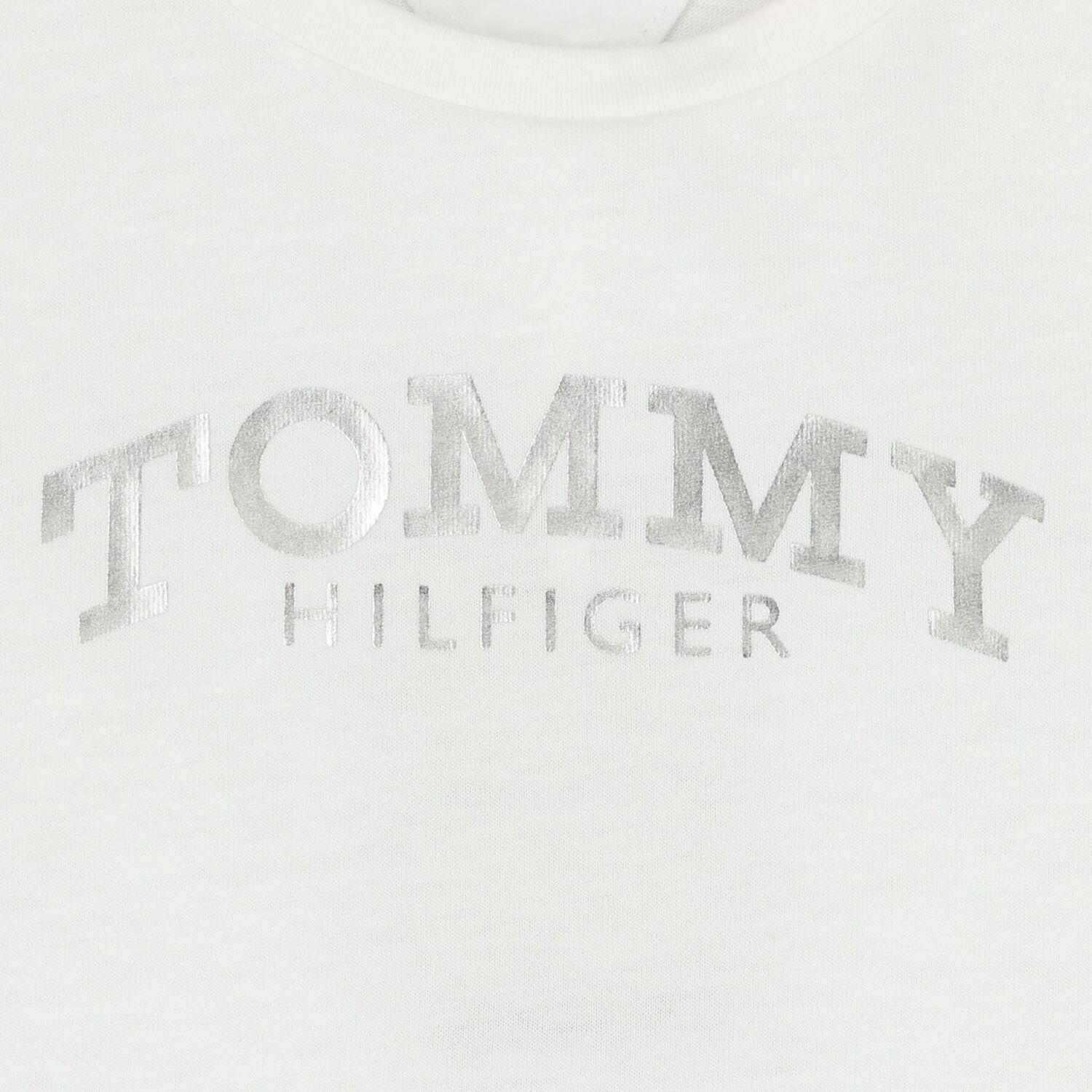 تيشيرت بنات بالشعار باللون الابيض , 3, hi-res