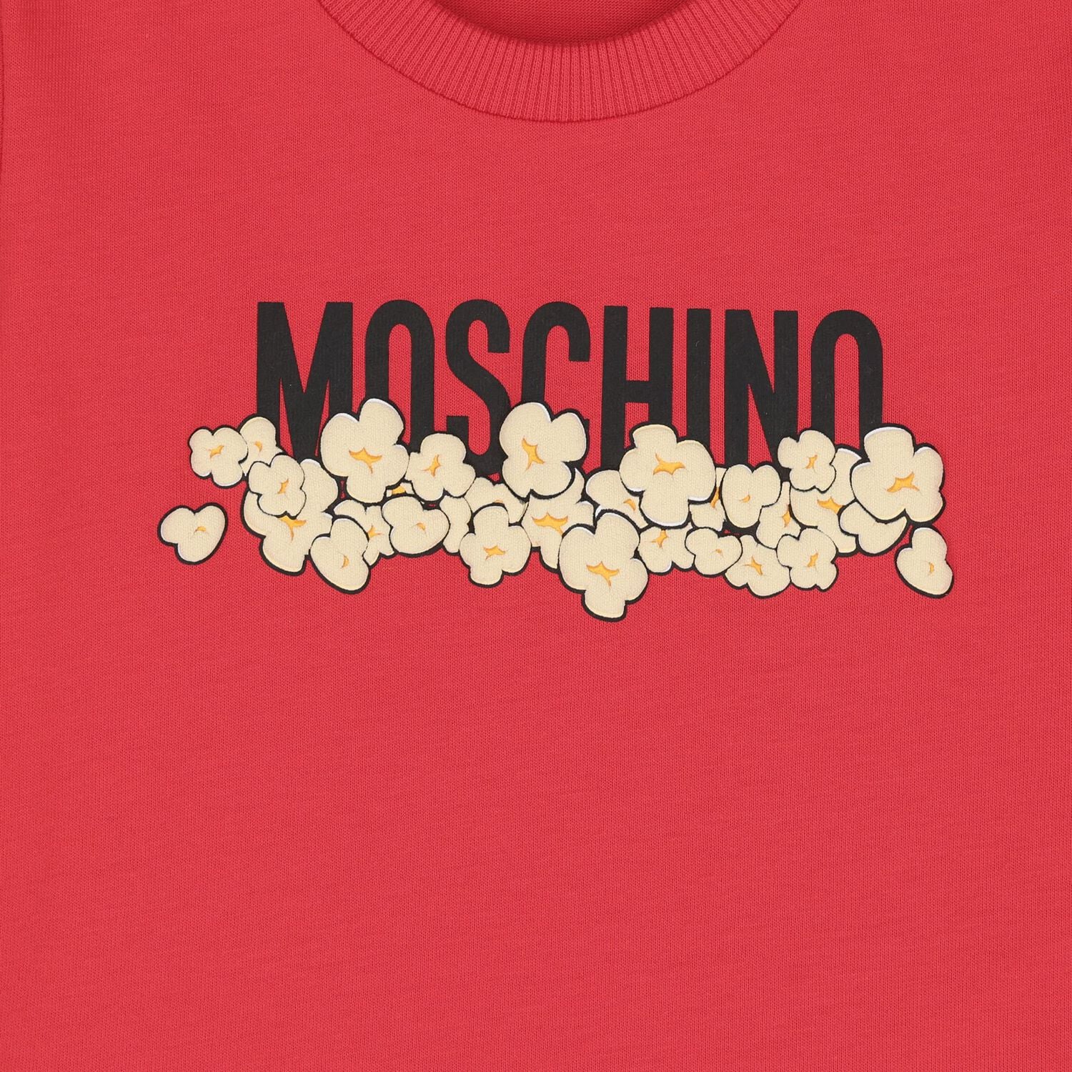 Younger Red Logo & Popcorn Long Sleeve Top, 2, hi-res
