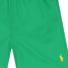 Boys Green Logo Swim Shorts, 1, hi-res