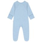 ملابس أطفال للأولاد باللونين الأبيض والأزرق (عبوة من 4 قطع), 5, hi-res