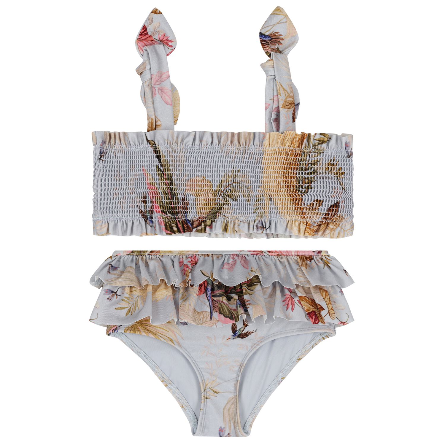 الفتيات بيكيني الزهور الزرقاء, 1, hi-res