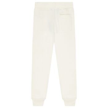 Boys Ivory Logo Joggers