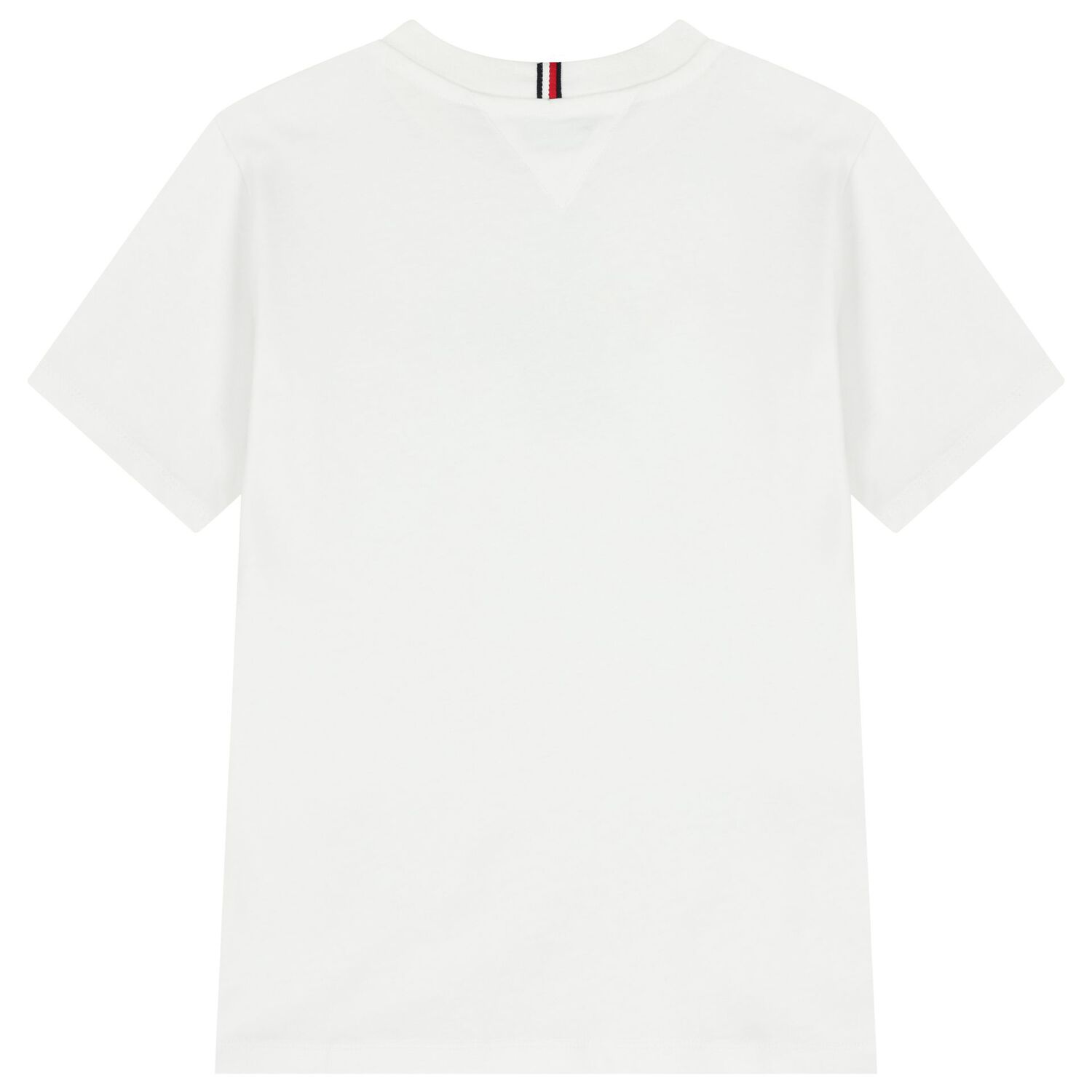 Boys White Logo T-Shirt, 1, hi-res