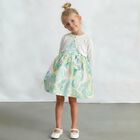 كارديجان بوليرو للبنات محبوك باللون الأبيض, 5, hi-res