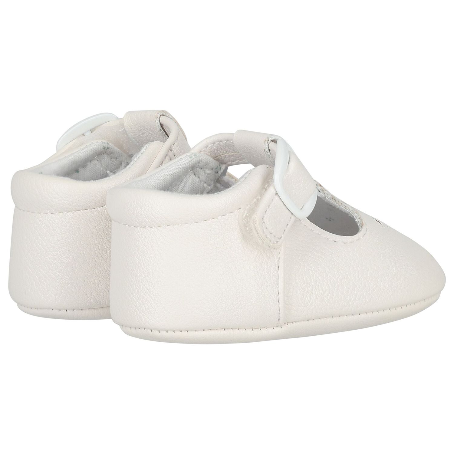 Baby Boys White Pre Walker Shoes, 2, hi-res image number null