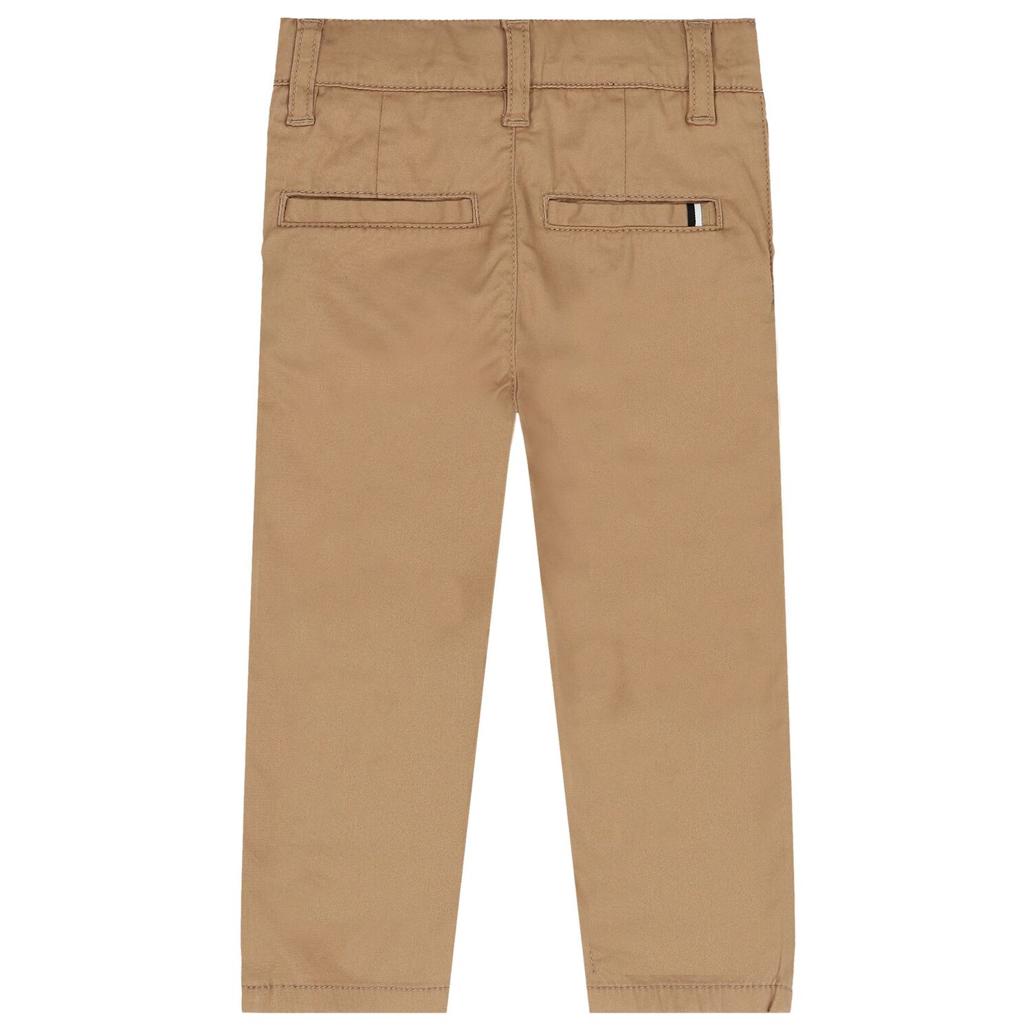 Younger Boys Beige Chino Trousers, 1, hi-res image number null