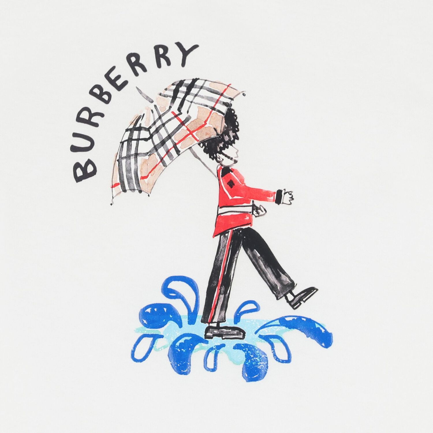 تي شيرت أبيض بشعار الحرس الملكي, 1, hi-res image number null