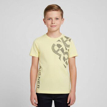 Boys Yellow Logo T-Shirt