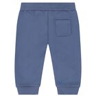 Baby Boys Blue & Ivory Trousers Set, 1, hi-res