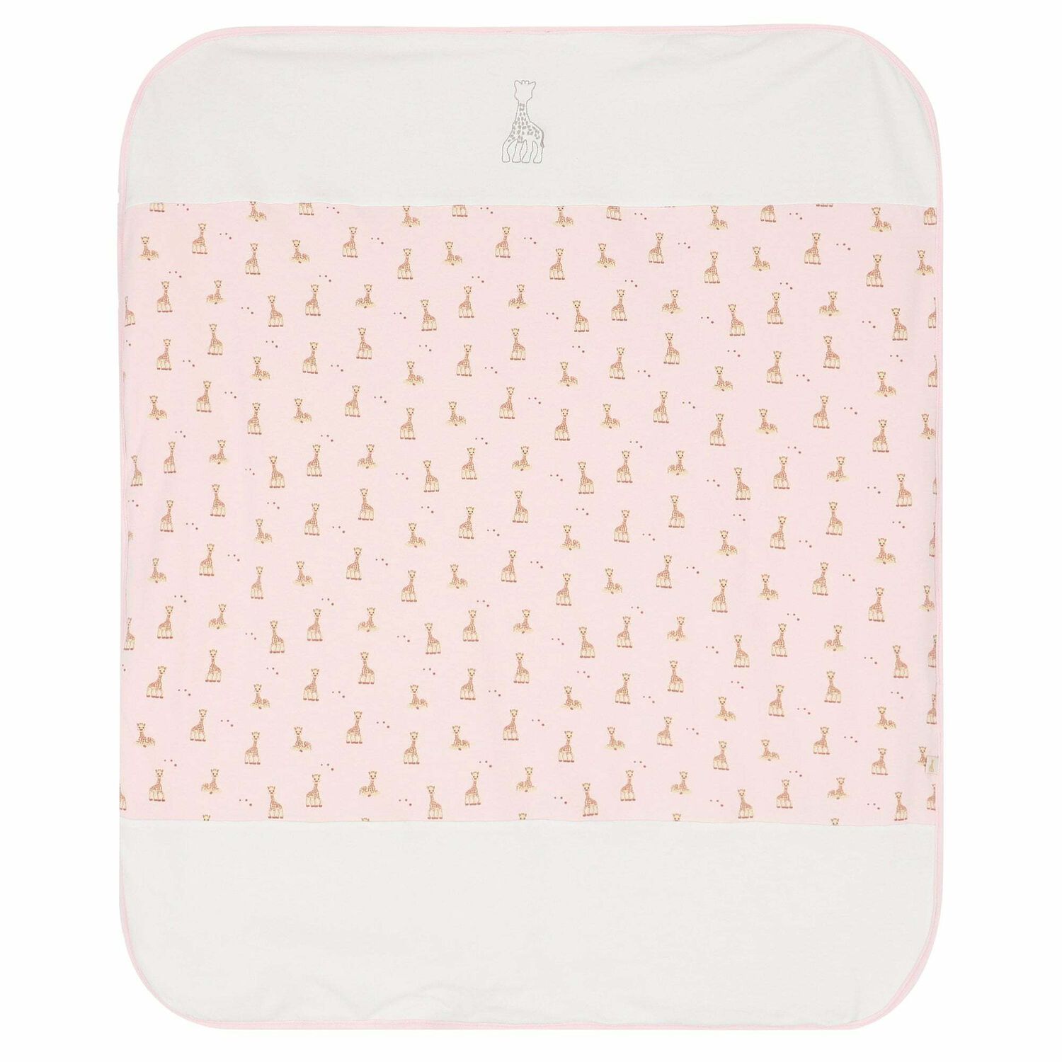 Baby Girls Pink Logo Blanket, 3, hi-res