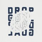 Boys White American Football T-Shirt, 1, hi-res