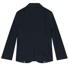 Boys Navy Blue Suit, 1, hi-res
