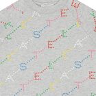 بدلة رياضية بنات بالشعار  باللون الرمادي, 1, hi-res