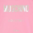 فستان بالشعار باللون الزهرى للبنات, 2, hi-res