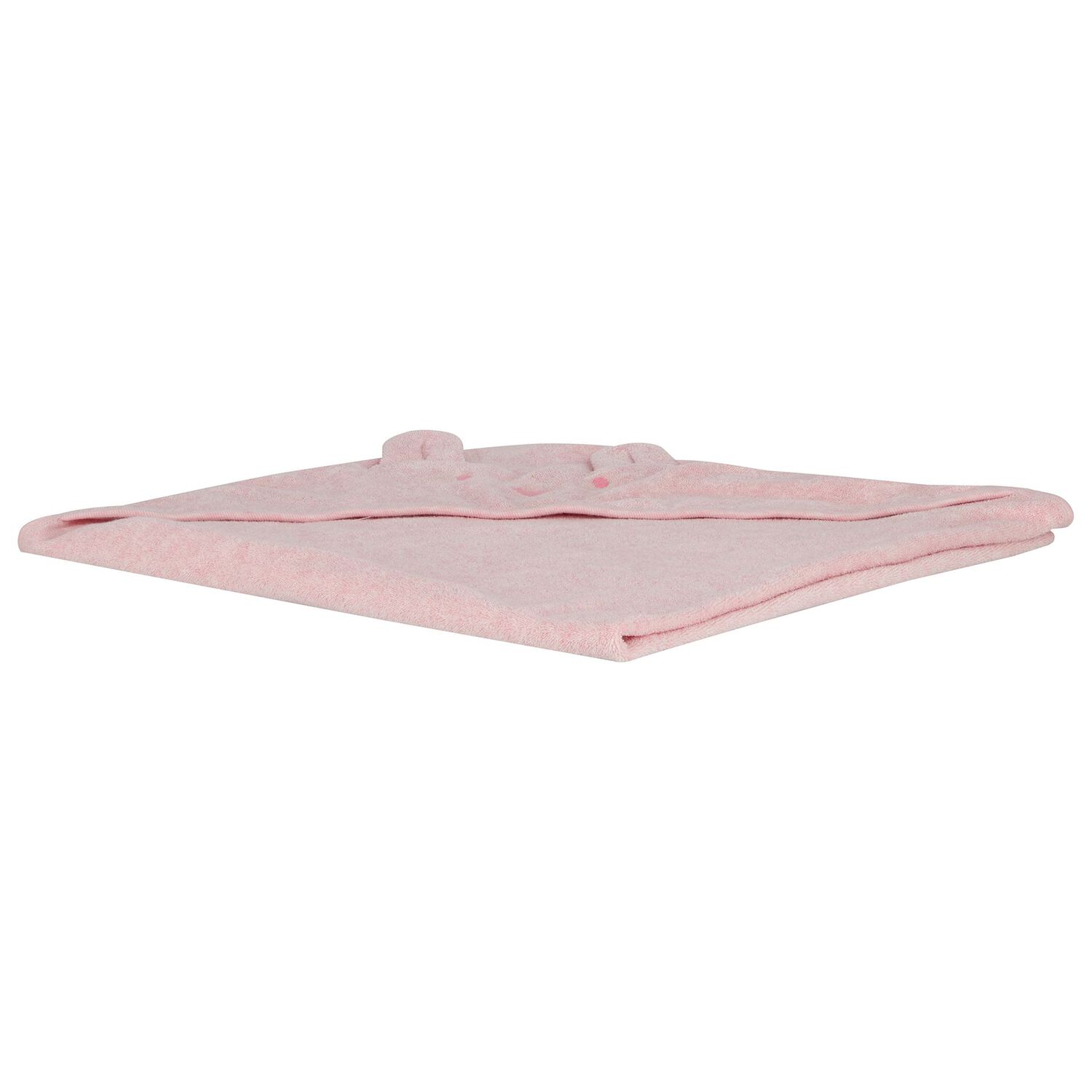 منشفة بغطاء رأس على شكل دب وردي للبنات الصغار, 2, hi-res