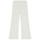 Girls Grey Logo Bow Legging Set, 1, hi-res