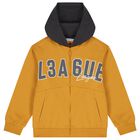 Boys Yellow & Grey Tracksuit Set (3 Piece), 1, hi-res
