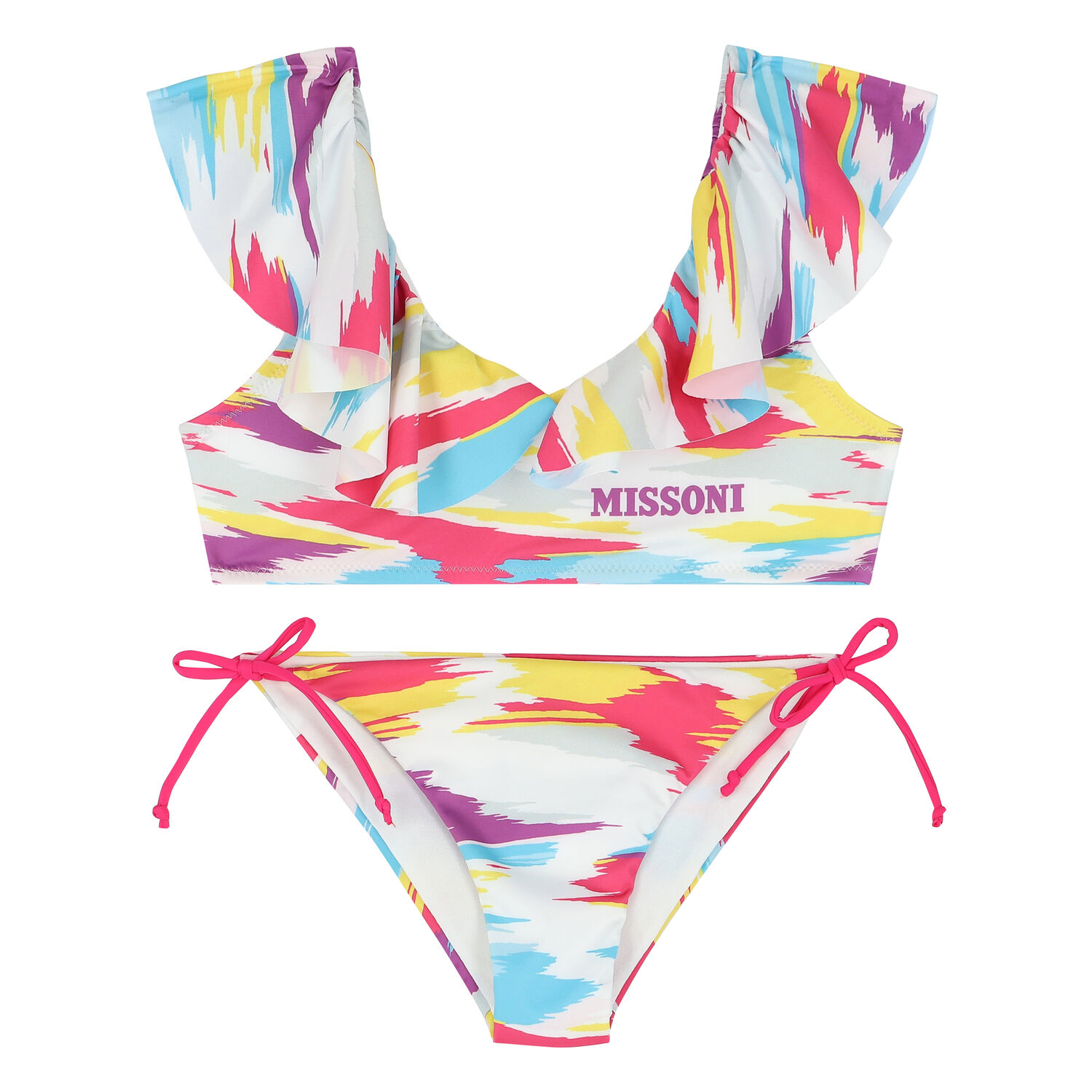 Girls Multi-Coloured Bikini, 2, hi-res image number null