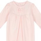 Baby Girls Pink Cotton Babygrow Set, 1, hi-res