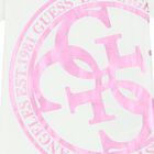 تيشيرت بنات بالشعار باللون الأبيض, 1, hi-res