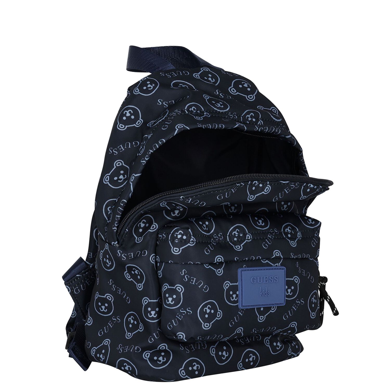 Boys Navy Blue Logo Backpack, 1, hi-res image number null