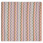Baby Girls Multi-Coloured Zigzag Blanket, 1, hi-res