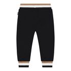 Baby Boys Black & White Logo Tracksuit Gift Set, 2, hi-res