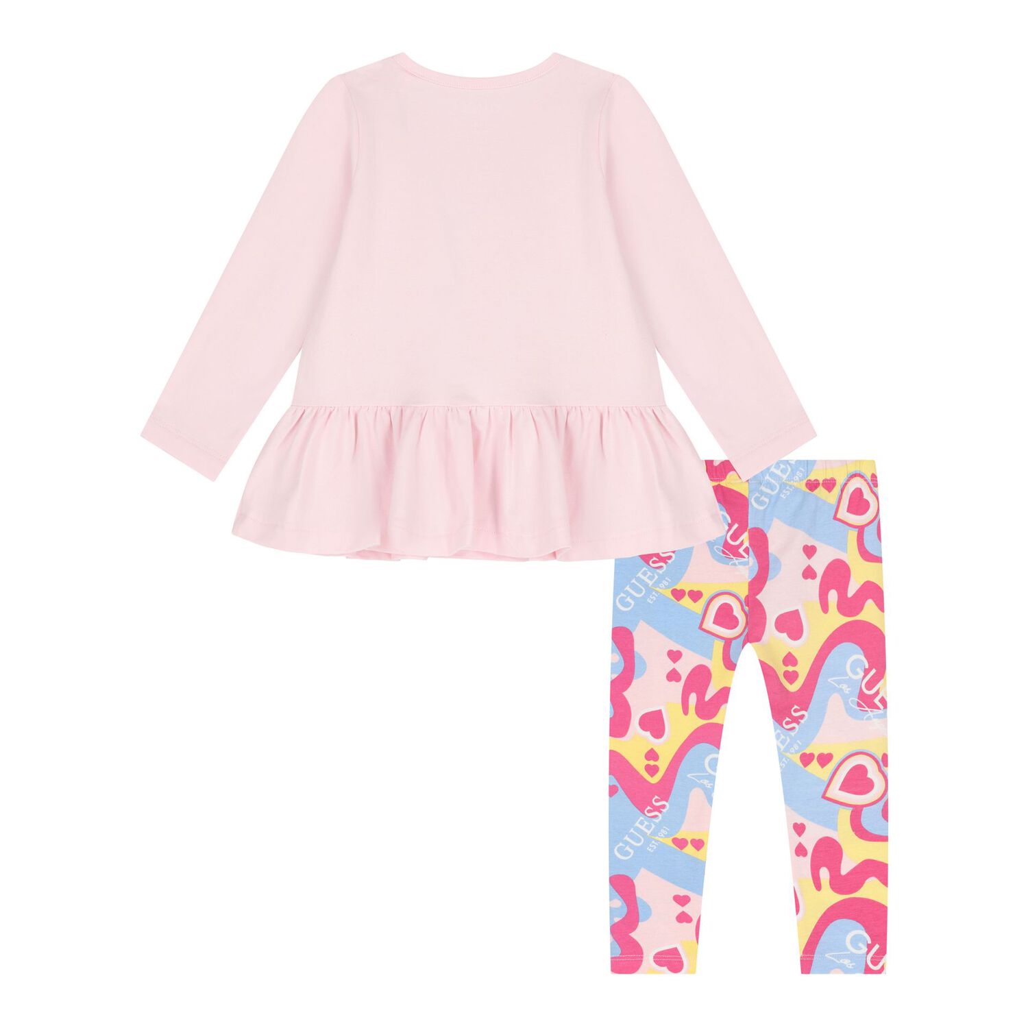 طقم بنات ليغنز بالشعار باللون  الوردي, 1, hi-res image number null