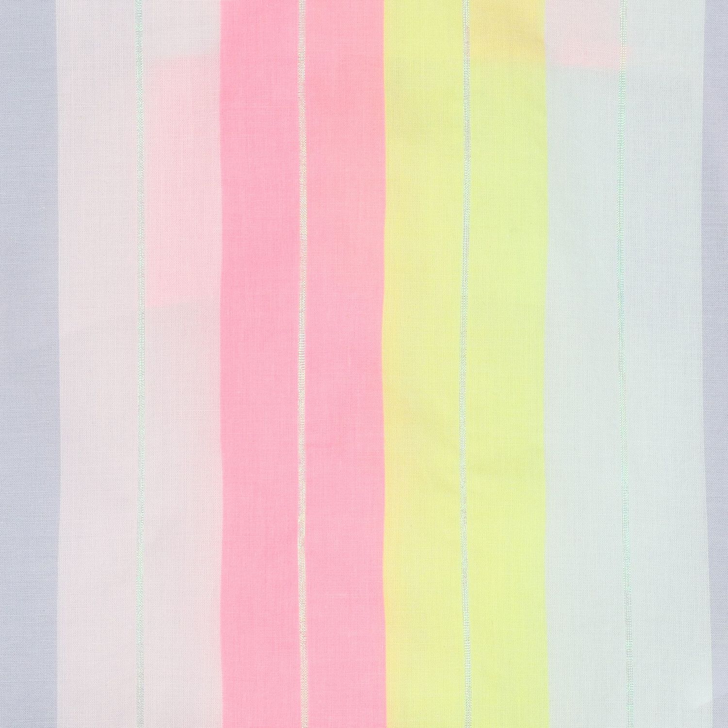 Girls Multi-Coloured Stripes Blouse, 1, hi-res