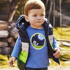 Younger Boys Blue Astronaut Long Sleeve Top, 1, hi-res