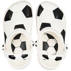Boys Classic Soccer Ball Clogs Sandals, 1, hi-res